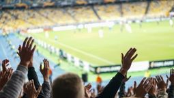 crowd at a sporting event